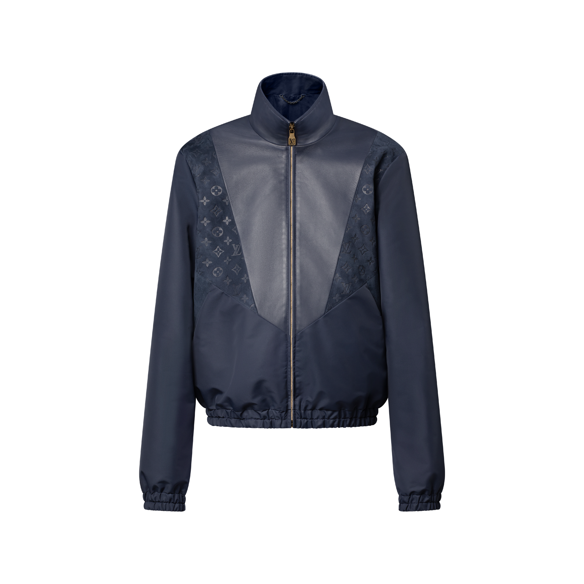 Leather Mix Track Top - Men - Ready-to-Wear | LOUIS VUITTON ®